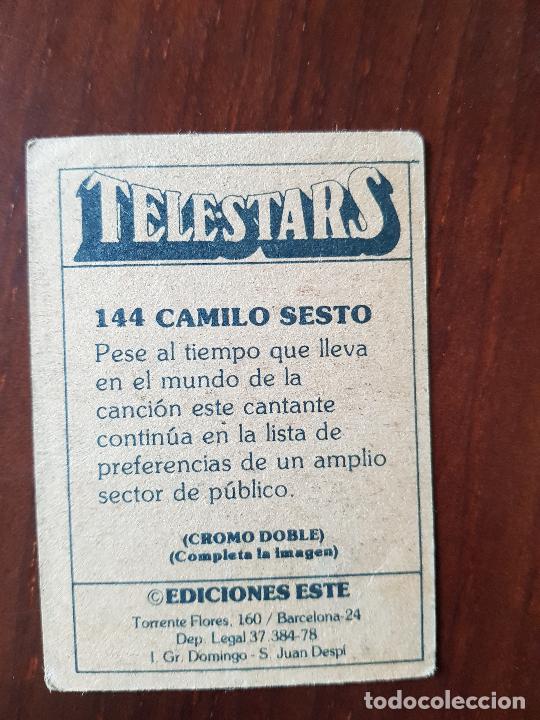 Coleccionismo cromos antiguos: TELESTARS N&ordm;144 - Foto 2
