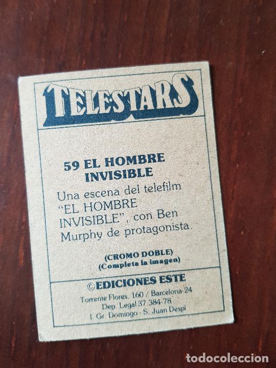 Coleccionismo cromos antiguos: TELESTARS N&ordm;59 - Foto 2