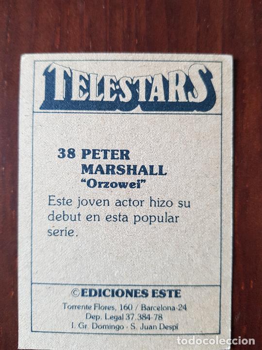 Coleccionismo cromos antiguos: TELESTARS N&ordm;38 - Foto 2