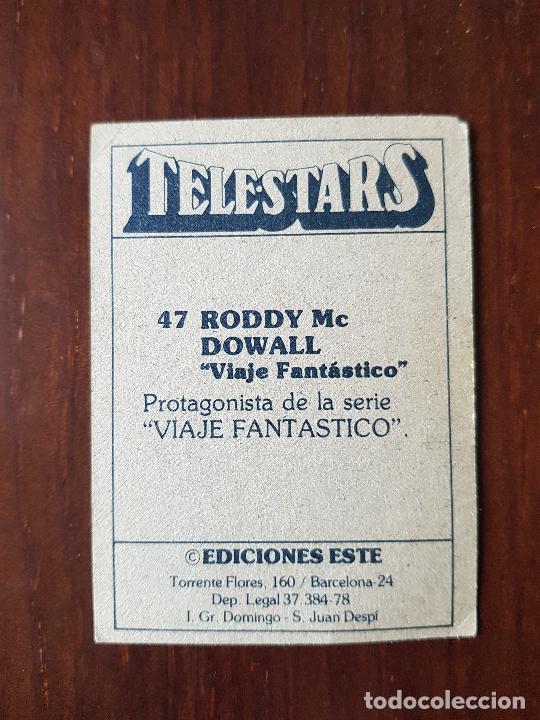 Coleccionismo cromos antiguos: TELESTARS N&ordm;47 - Foto 2