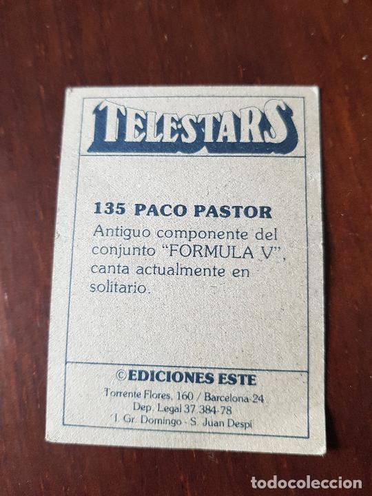 Coleccionismo cromos antiguos: TELESTARS N&ordm;135 - Foto 2