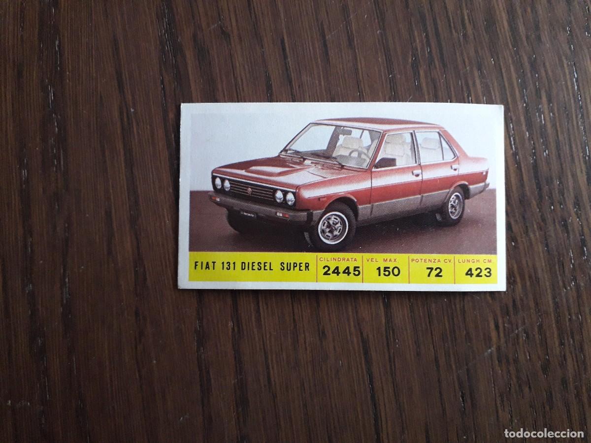 Coleccionismo Cromos antiguos: cromo adhesivo, cromos Didec, n&ordm; 87 Fiat 131 diesel super.