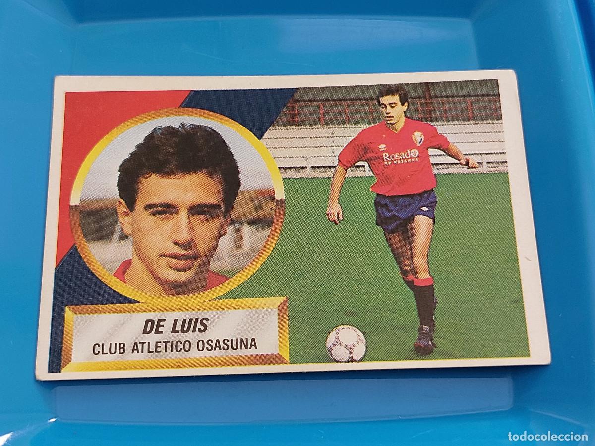 Collezionismo Figurine antiche: EDICIONES ESTE 1988-1989 (88-89) DE LUIS OSASUNA &ndash; NUEVO SIN PEGAR