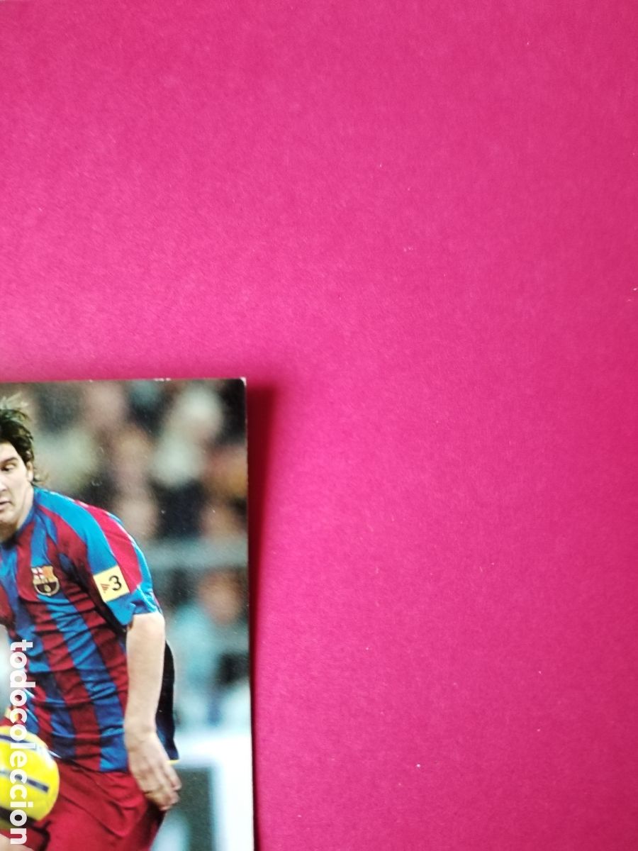 Coleccionismo cromos antiguos: Messi n&deg; 54 MGK 2006/07 - Foto 4