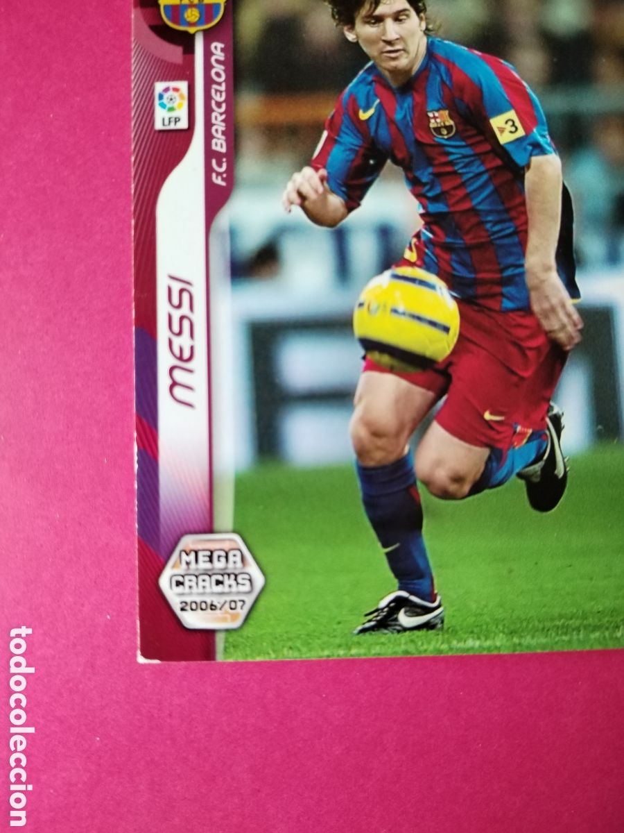 Coleccionismo cromos antiguos: Messi n&deg; 54 MGK 2006/07 - Foto 6