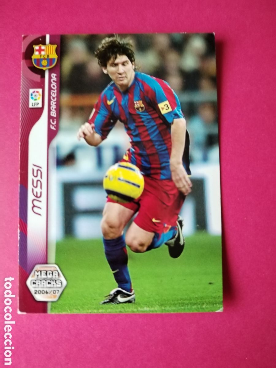 Coleccionismo cromos antiguos: Messi n&deg; 54 MGK 2006/07 - Foto 1