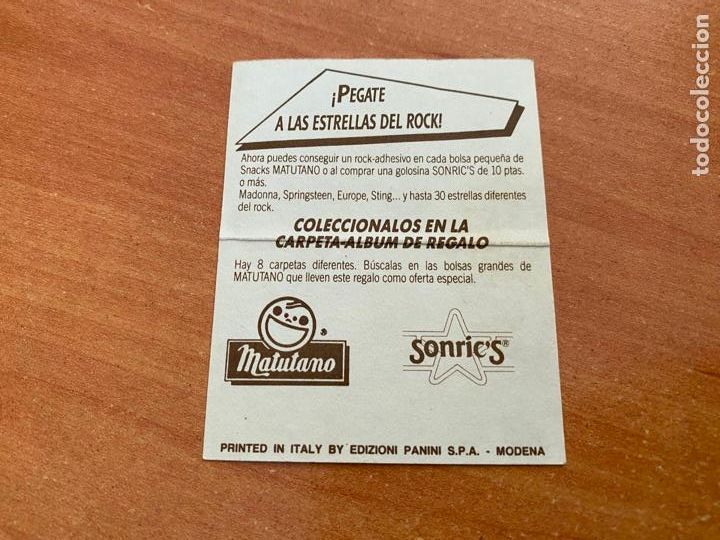 Coleccionismo cromos antiguos: MECANO CROMO MATUTANO PANINI (CRIP11) - Foto 2