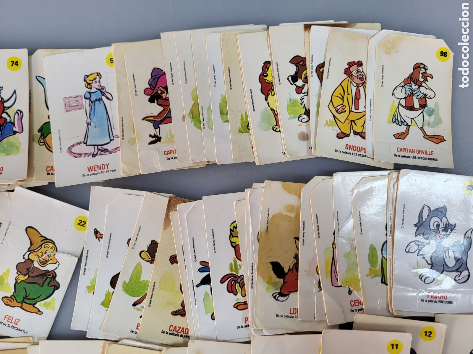 Collectable Antique Stickers: PLASTICROMOS BIMBO HAY 79 CROMOS DIFERENTES. FALTAN 13....