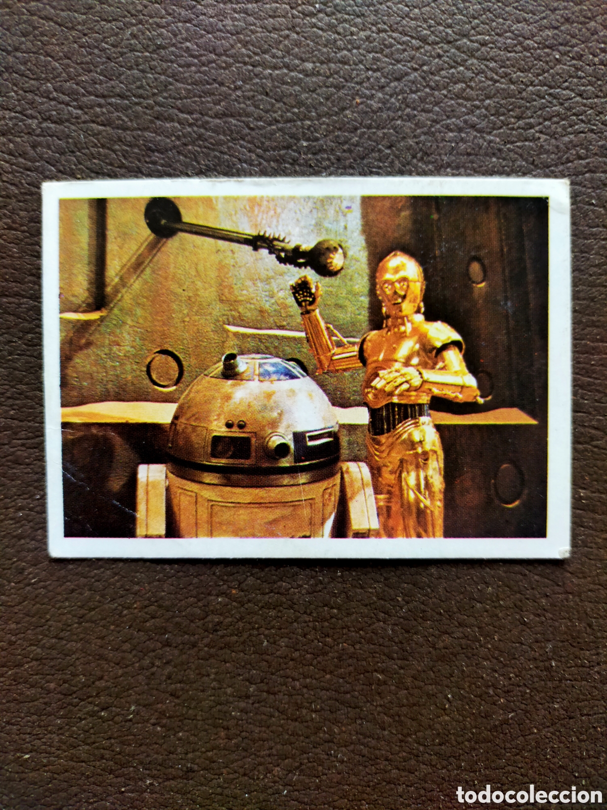 Coleccionismo cromos antiguos: 1983 CROMO NUNCA PEGADO STAR WARS EL RETORNO DE JEDI PACOSA DOS N 40