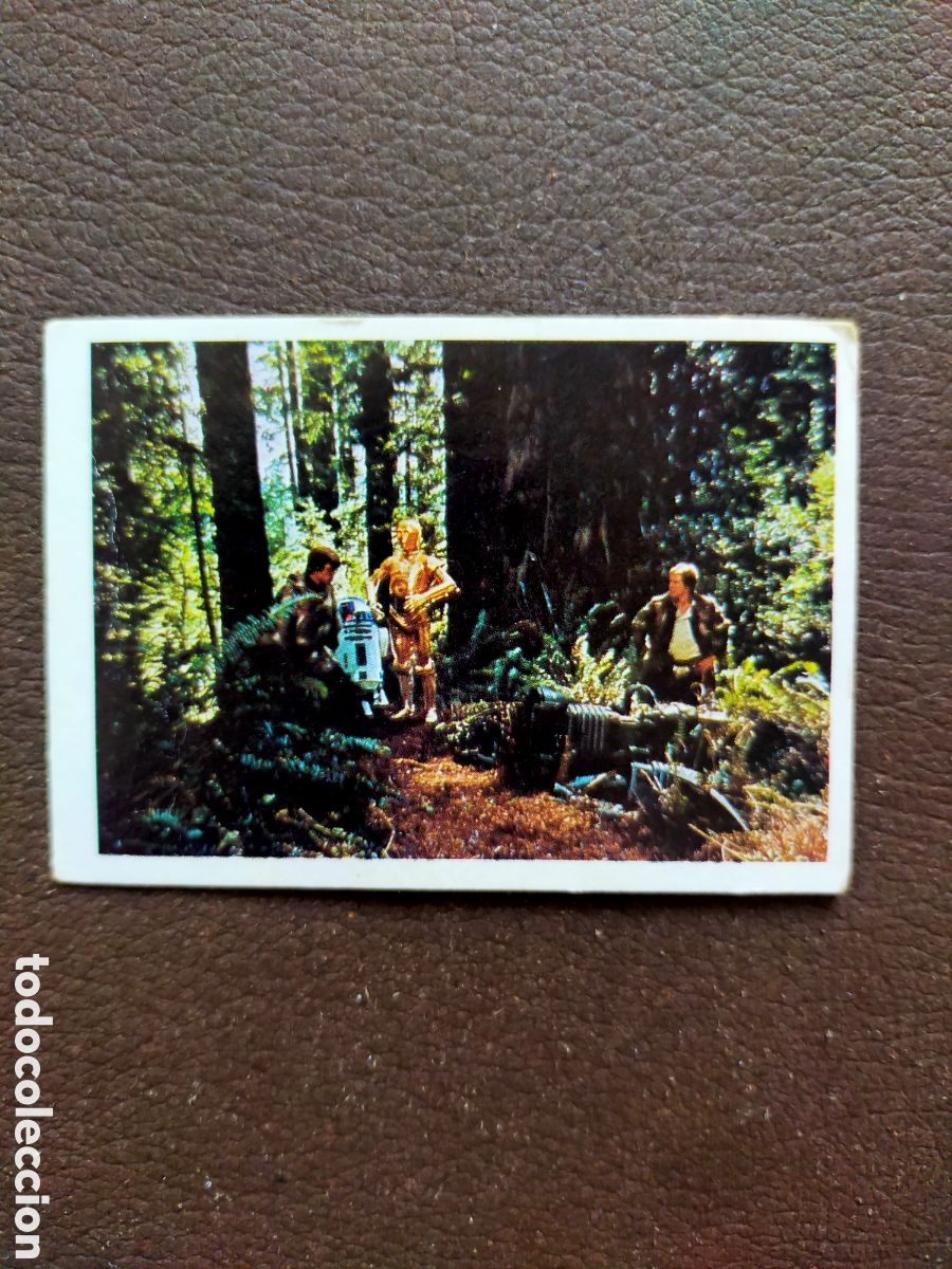 Coleccionismo cromos antiguos: 1983 CROMO STAR WARS EL RETORNO DE JEDI PACOSA DOS DESPEGADO N 121