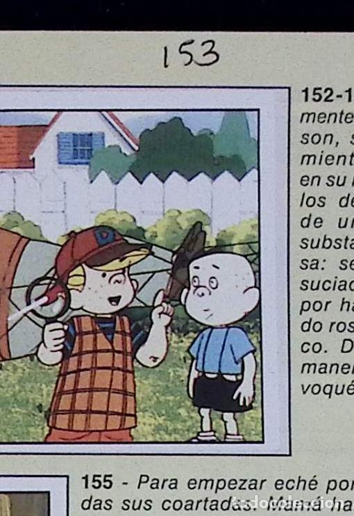 Coleccionismo cromos antiguos: DANIEL EL TRAVIESO PANINI CROMO N 153 - Foto 1