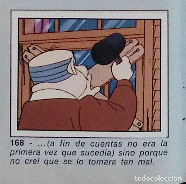 Coleccionismo cromos antiguos: DANIEL EL TRAVIESO PANINI CROMO N 168 - Foto 1