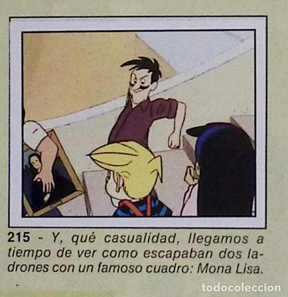 Coleccionismo cromos antiguos: DANIEL EL TRAVIESO PANINI CROMO N 215 - Foto 1