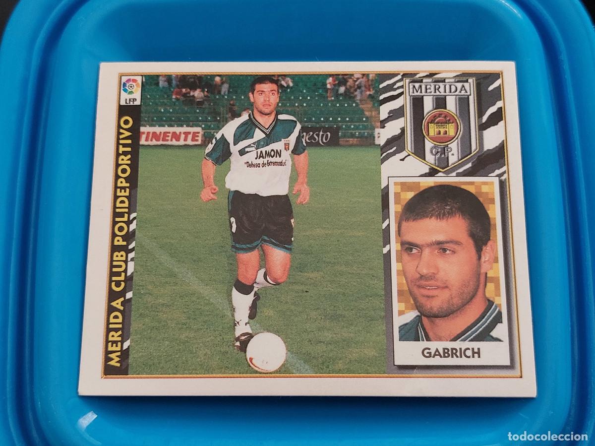 Coleccionismo Cromos antiguos: EDICIONES ESTE 1997 - 1998 (97 98) GABRICH MERIDA COLOCA - SIN PEGAR