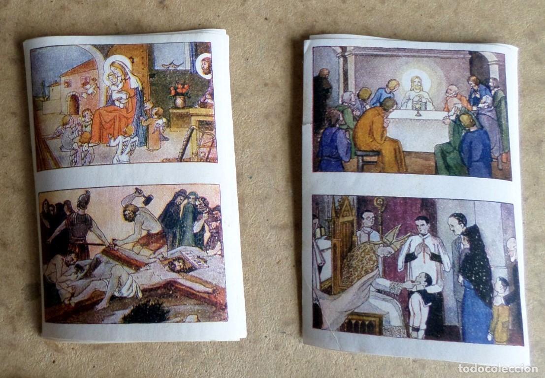 Coleccionismo cromos antiguos: 8 cromos religiosos - Foto 2