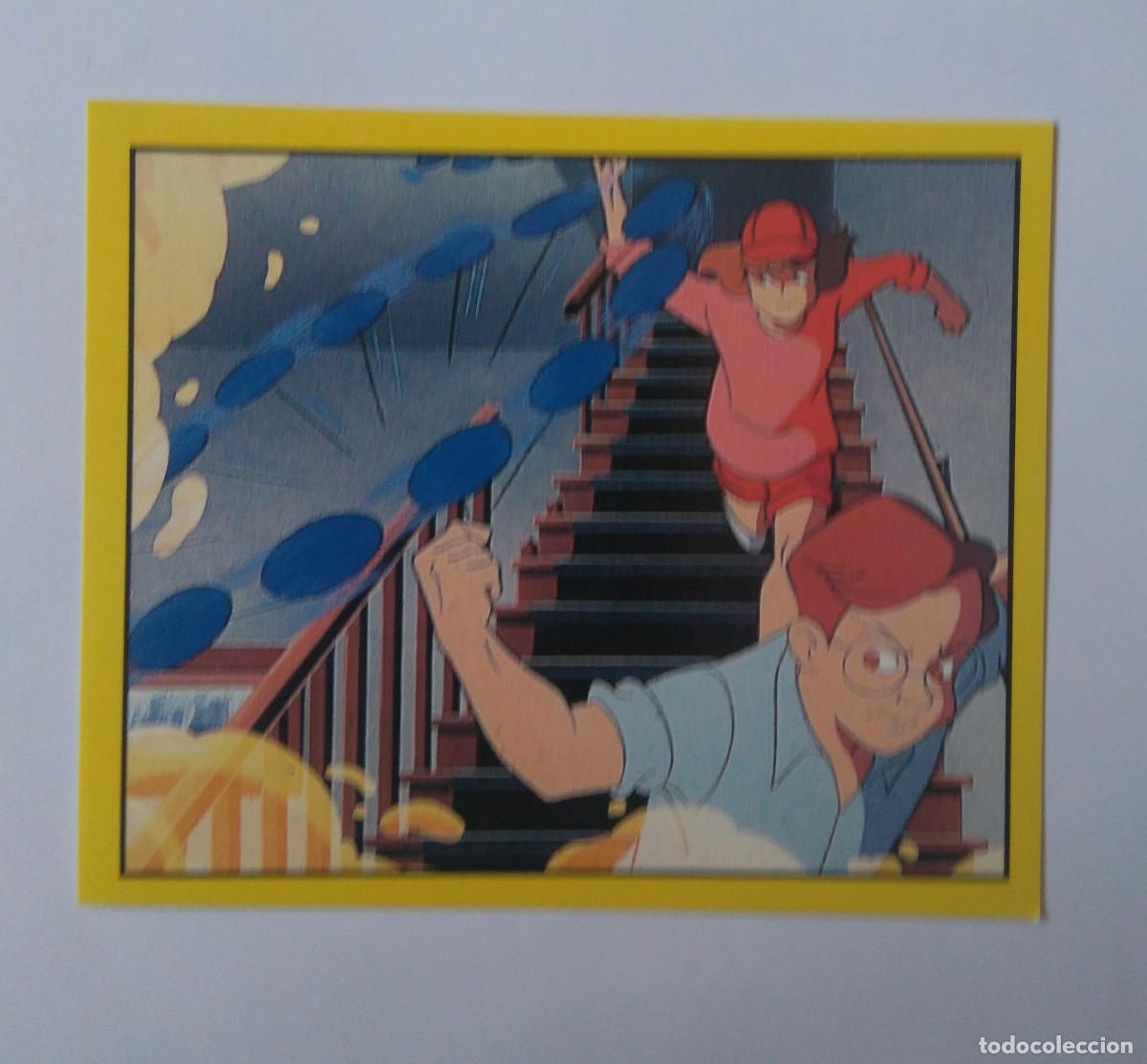 Coleccionismo cromos antiguos: cromo pegatina sticker panini batman serie tv 1993 dc comics bat man 205