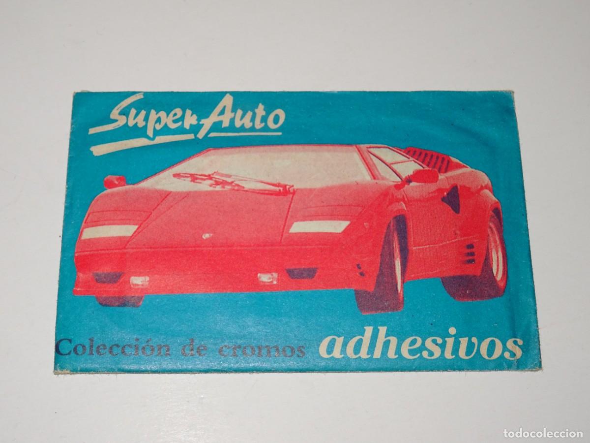 Coleccionismo cromos antiguos: SOBRE DE CROMOS SIN ABRIR - SUPER AUTO, MILANO EDICIONES - Foto 1