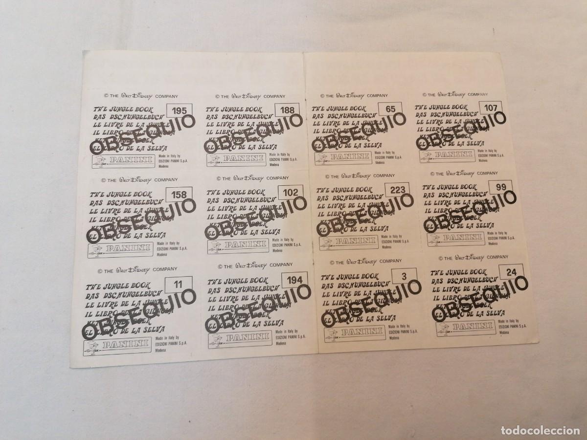 Coleccionismo cromos antiguos: L&Aacute;MINA TP Y PANINI TE REGALAN LOS CROMOS DE EL LIBRO DE LA SELVA - Foto 2