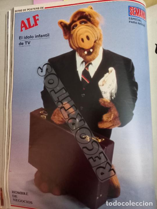 Coleccionismo cromos antiguos: MINI POSTER ALF - Foto 1