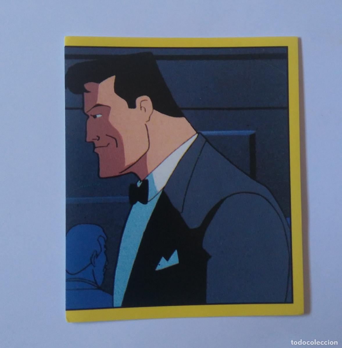 Collezionismo Figurine antiche: cromo pegatina sticker panini batman serie tv 1993 dc comics bat man 99 099