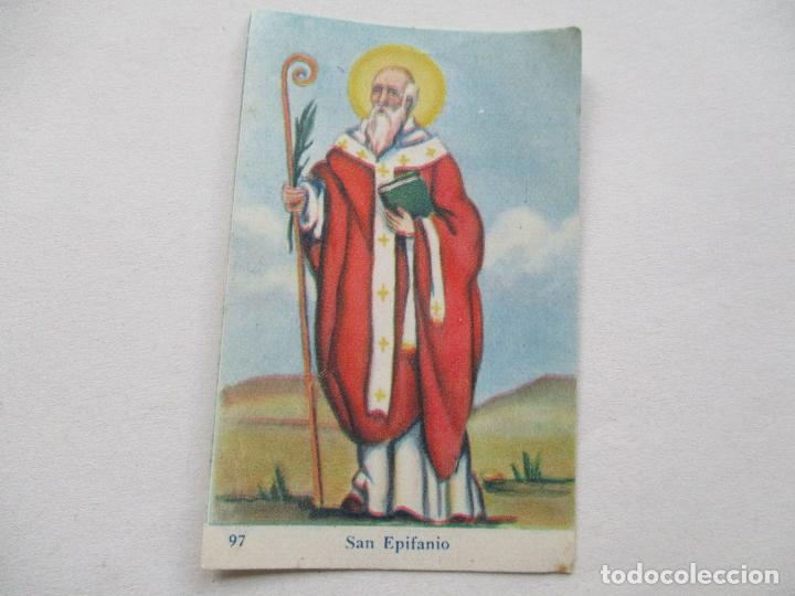 Coleccionismo cromos antiguos: CROMO N&ordm; 97 SAN EPIFANIO.- 7 X 4.5 CM-S/F