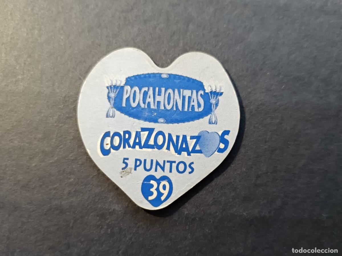 Coleccionismo cromos antiguos: Corazonazos Pocahontas. n&ordm; 39. - Foto 2
