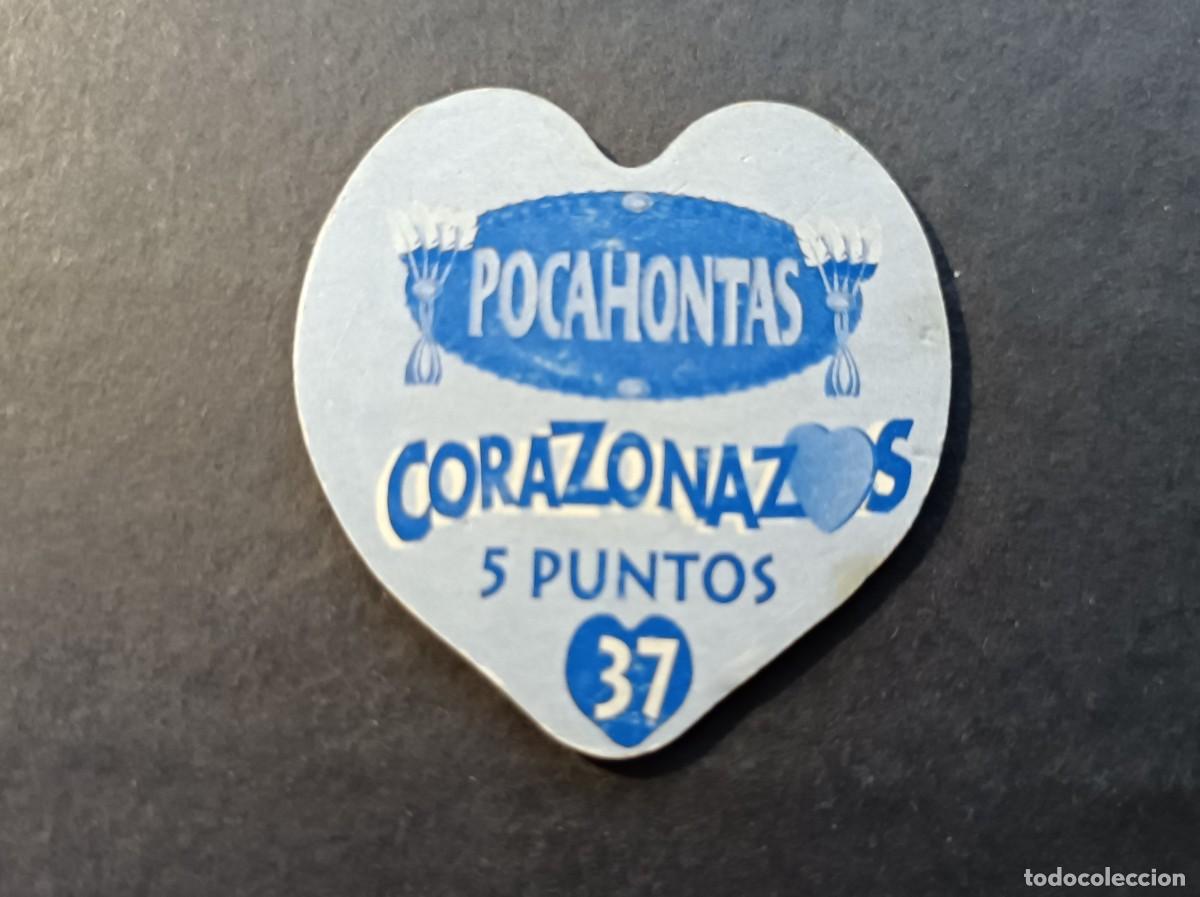 Coleccionismo cromos antiguos: Corazonazos Pocahontas. n&ordm; 37. - Foto 2