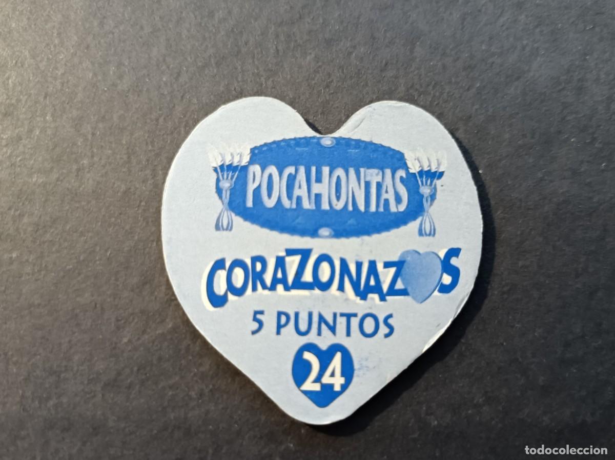 Coleccionismo cromos antiguos: Corazonazos Pocahontas. n&ordm; 24. - Foto 2