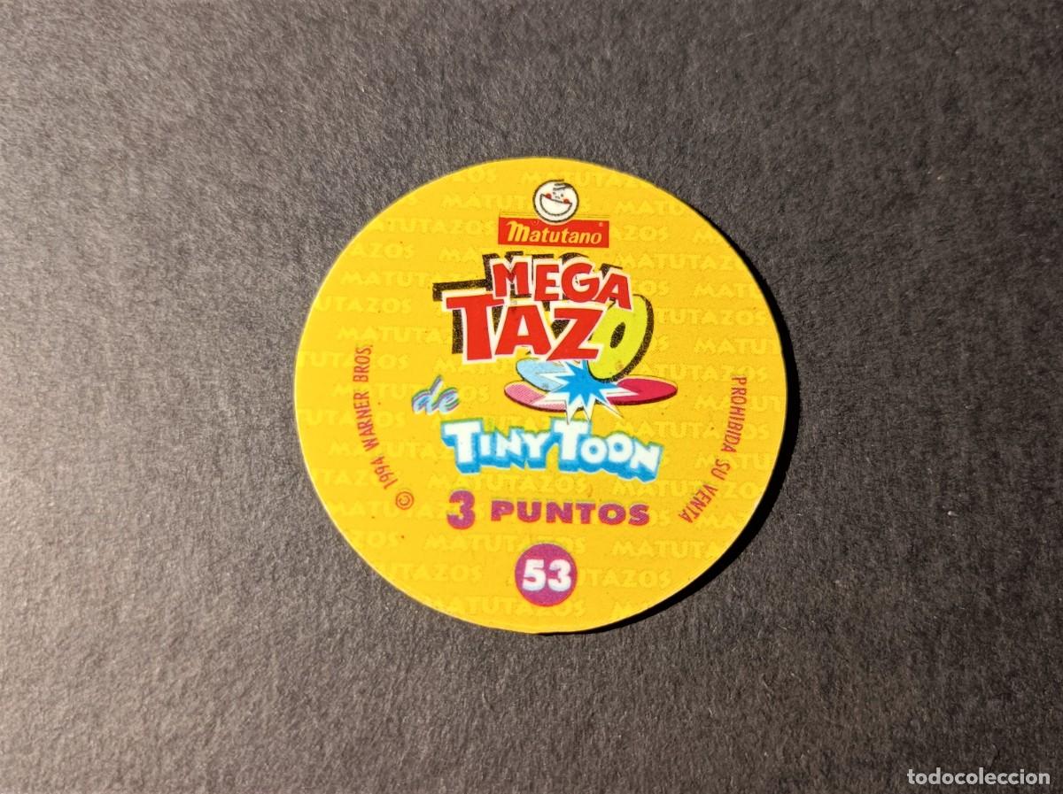 Coleccionismo cromos antiguos: Megatazos Tiny Toon. n&ordm; 53. - Foto 2