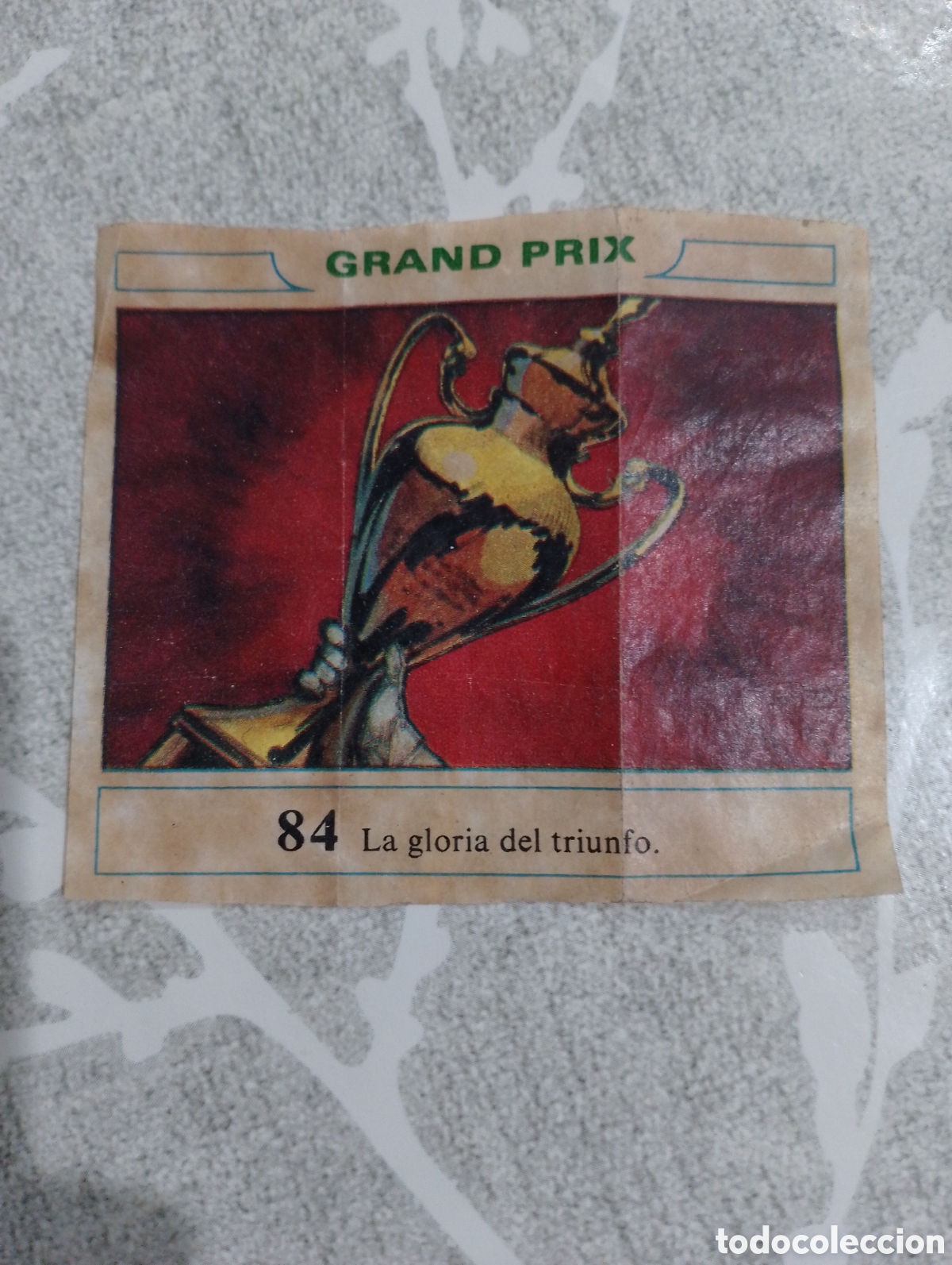 Coleccionismo cromos antiguos: Cromo gran prix chicles dunkin n&uacute;mero 84 - Foto 1