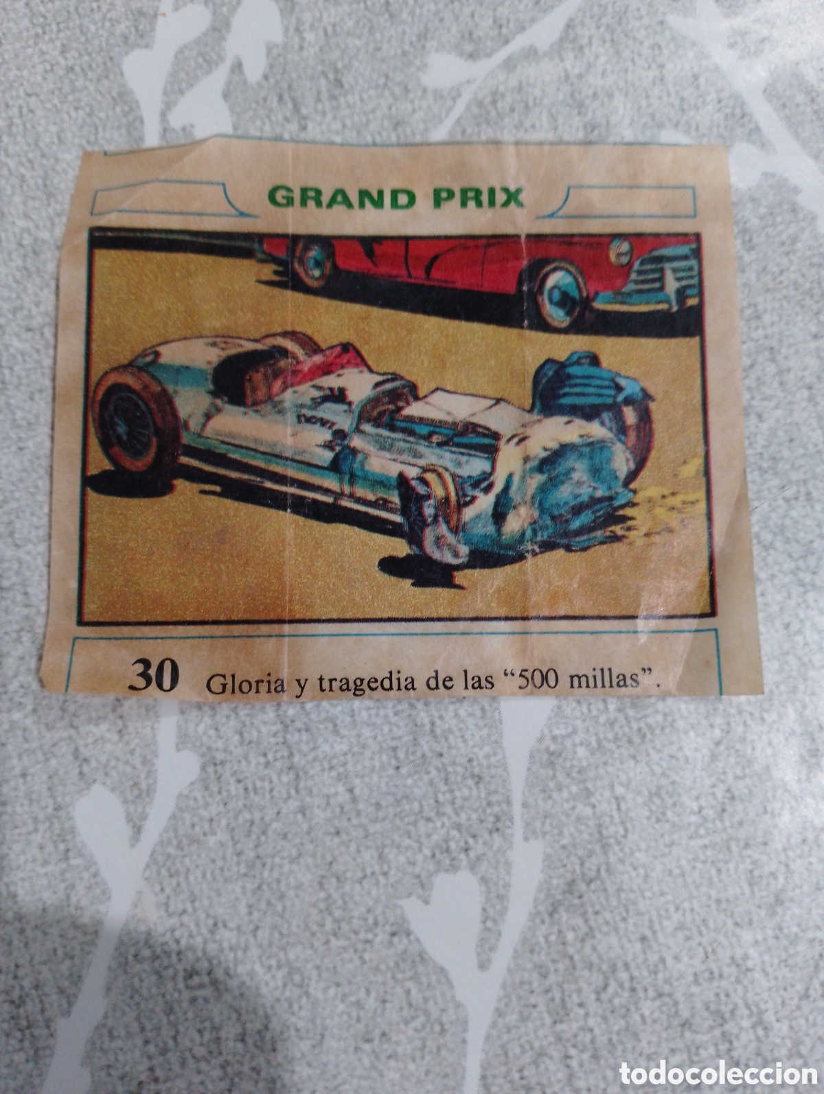 Coleccionismo cromos antiguos: Cromo gran prix chicles dunkin n&uacute;mero 30 - Foto 1