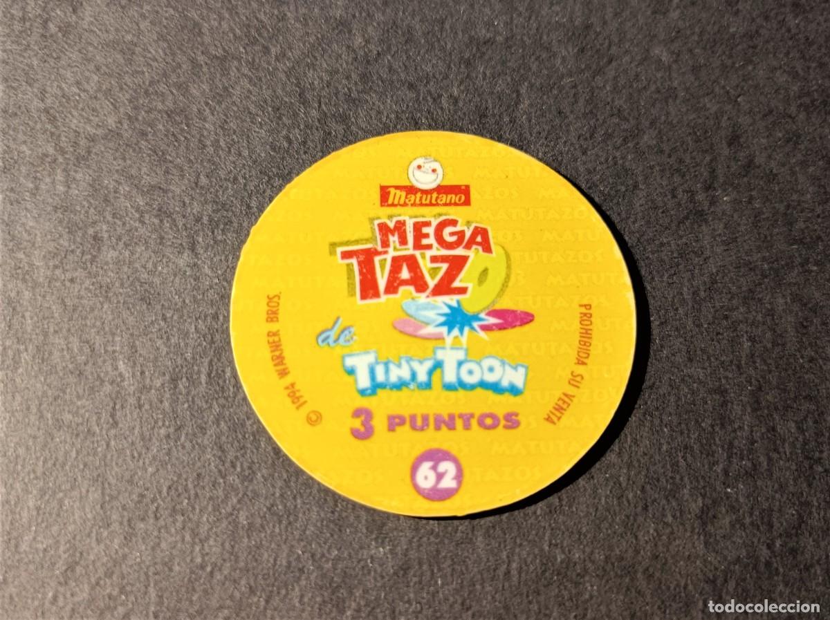 Coleccionismo cromos antiguos: Megatazos Tiny Toon. n&ordm; 62. - Foto 2