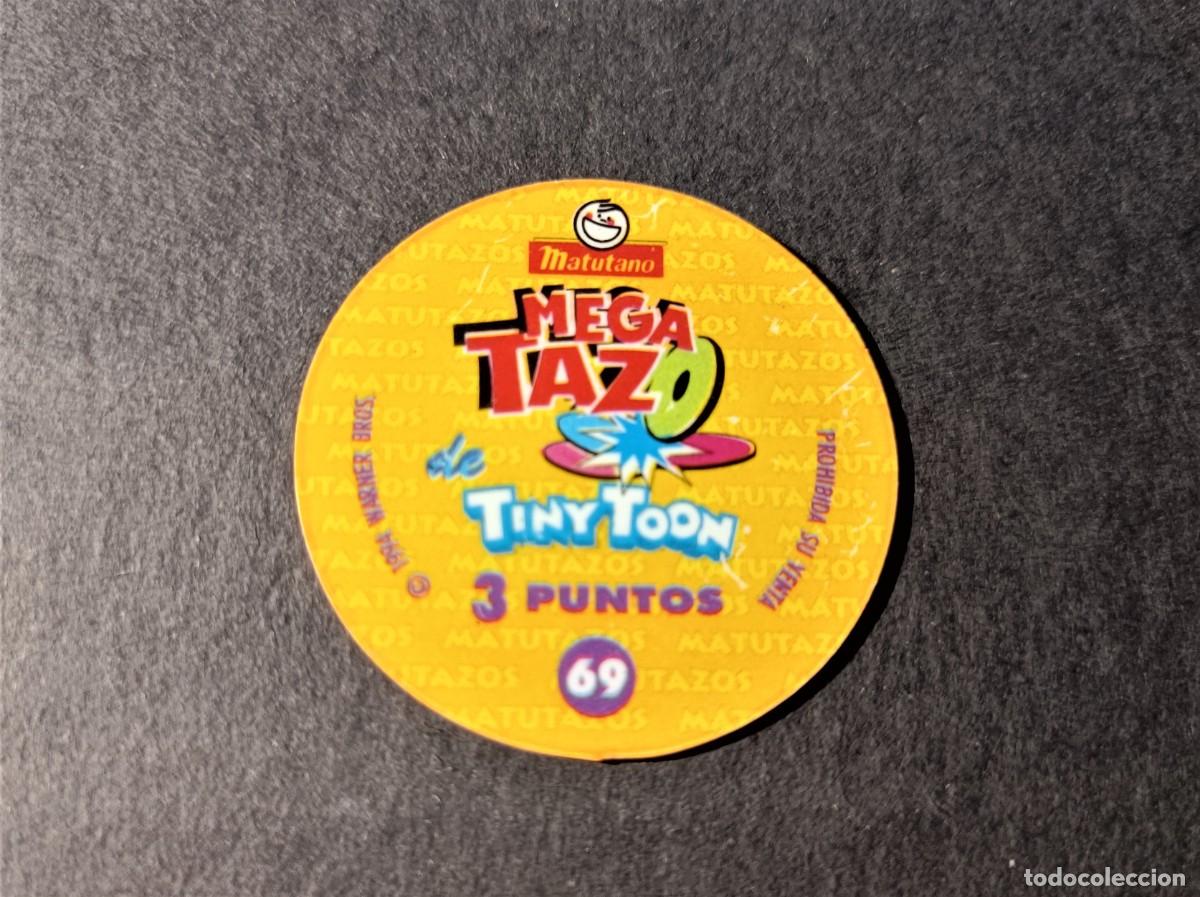 Coleccionismo cromos antiguos: Megatazos Tiny Toon. n&ordm; 69. - Foto 2