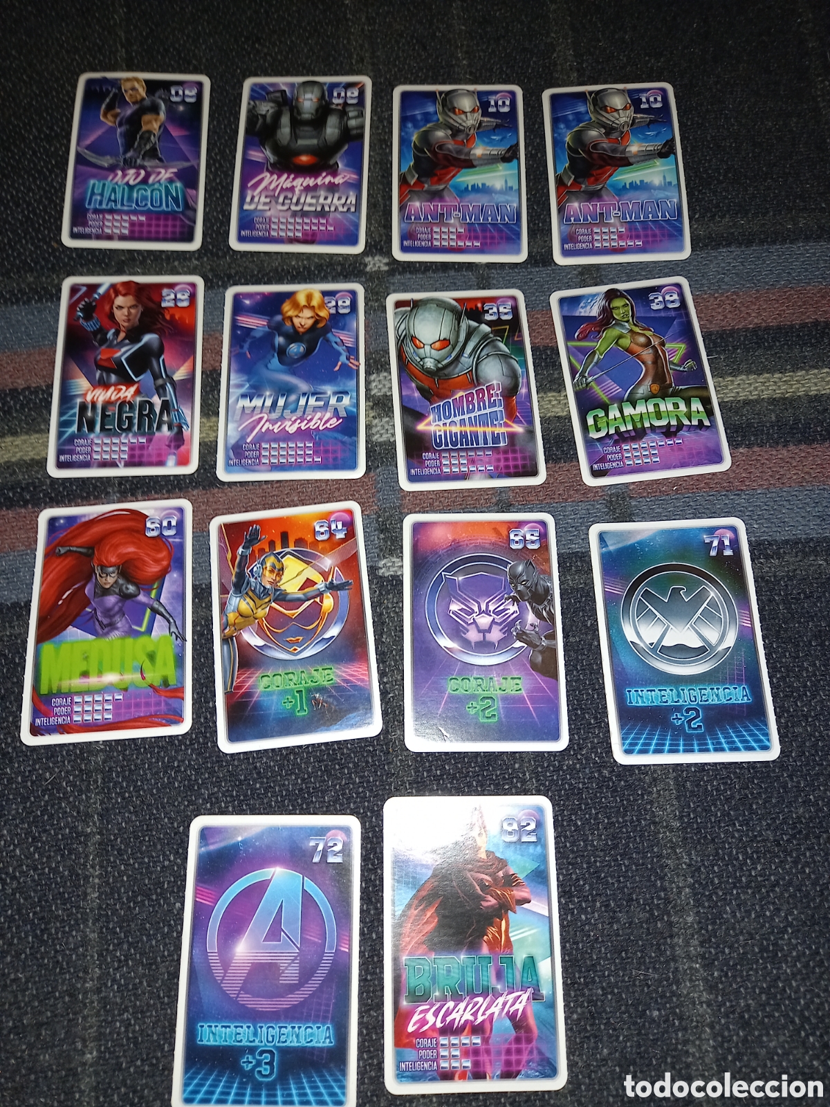 Coleccionismo cromos antiguos: Lote Marvel carrefour 2022 - Foto 2