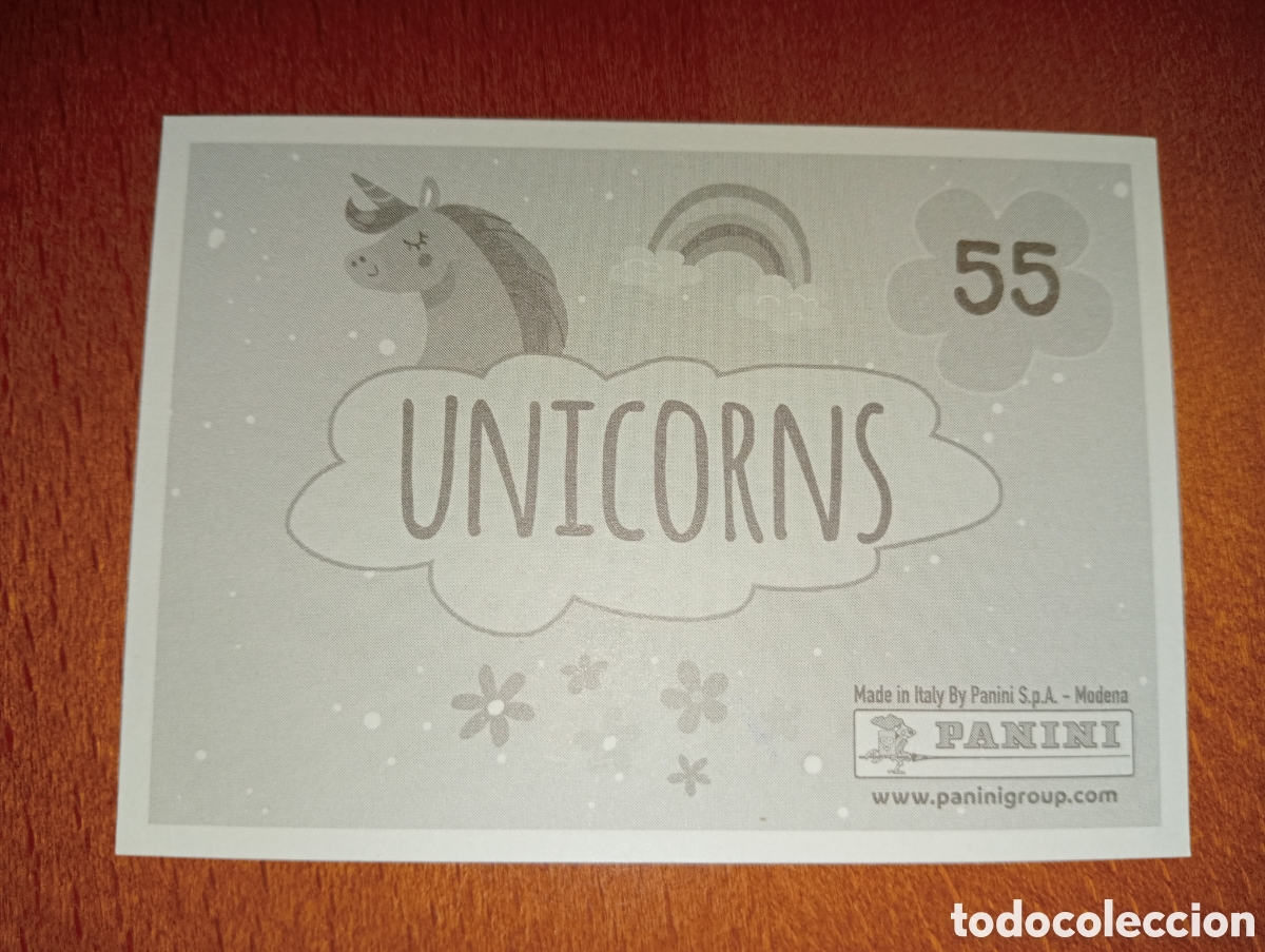 Coleccionismo cromos antiguos: Unicornios n&deg;55 Panini - Foto 2