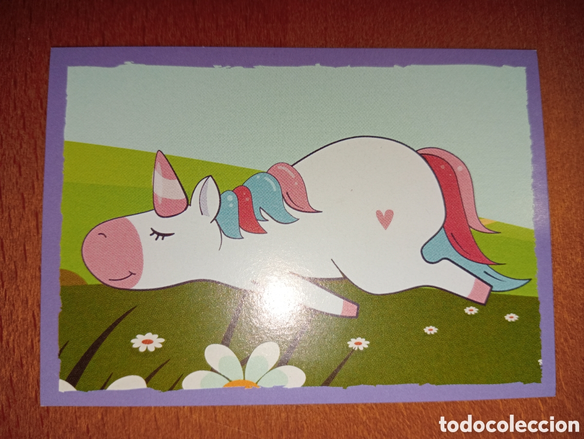 Coleccionismo cromos antiguos: Unicornios n&deg;61 Panini - Foto 1