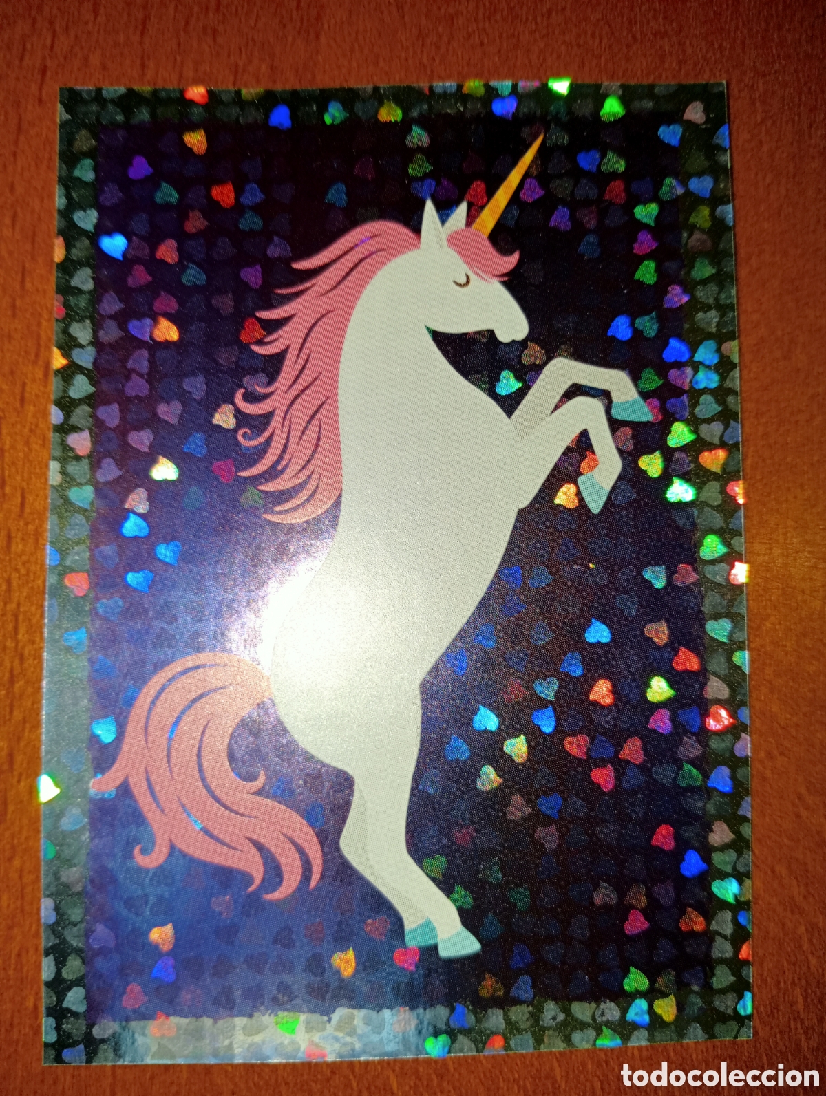 Coleccionismo cromos antiguos: Unicornios n&deg;103 Panini - Foto 1