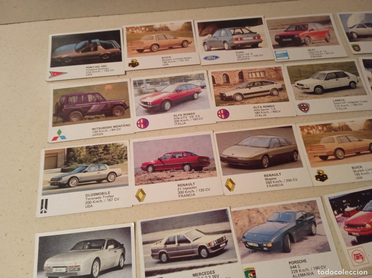 Coleccionismo cromos antiguos: Lote 48 cromos sin pegar AUTO 2000 - Foto 2