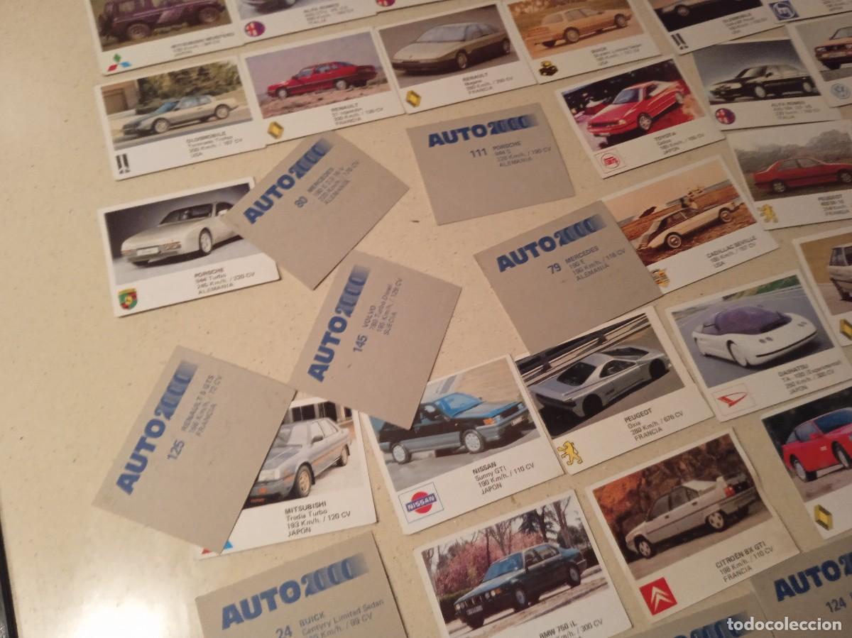 Coleccionismo cromos antiguos: Lote 48 cromos sin pegar AUTO 2000 - Foto 8