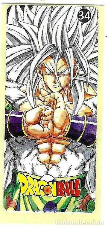 Coleccionismo cromos antiguos: CHICLE DRAGON BALL N&ordm; 34 - Foto 1