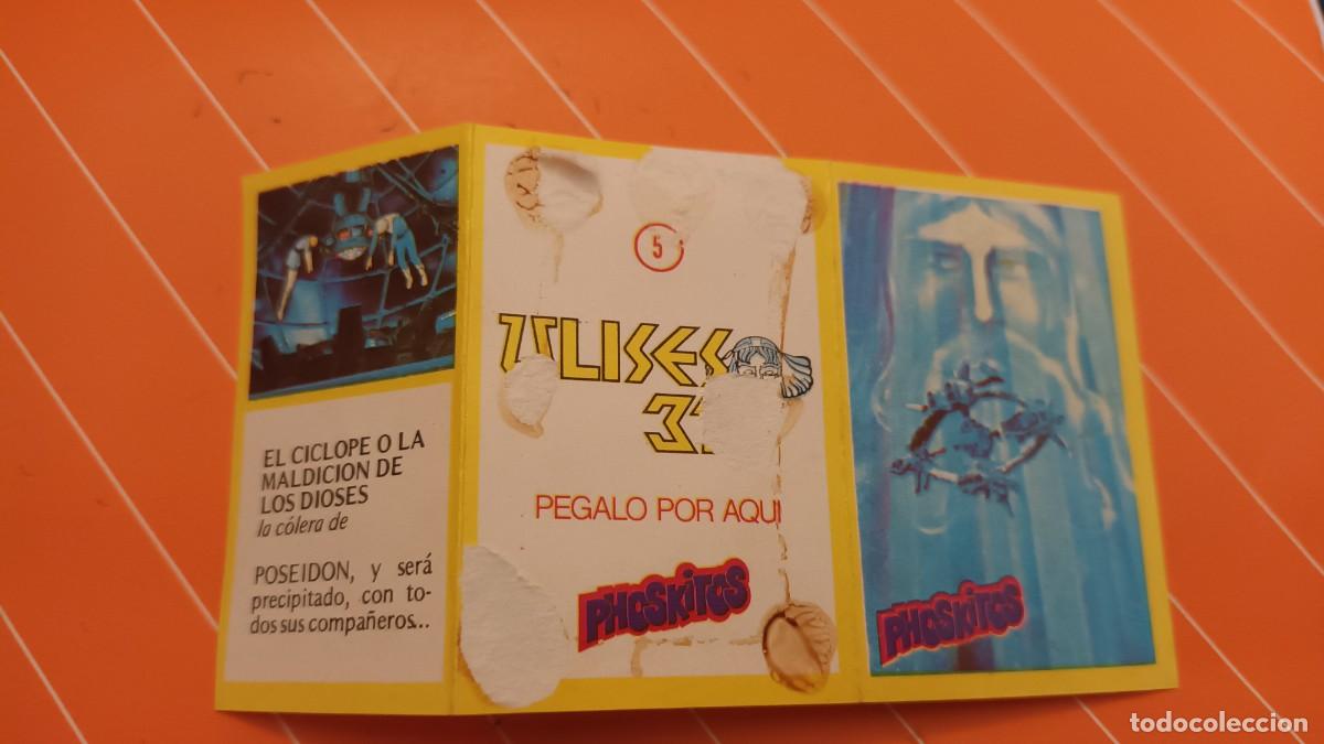 Coleccionismo cromos antiguos: DIFICIL CROMO TRIPTICO ULISES 31 PHOSKITOS CAP&Iacute;TULO C&Iacute;CLOPE POSEIDON N 5 - Foto 2
