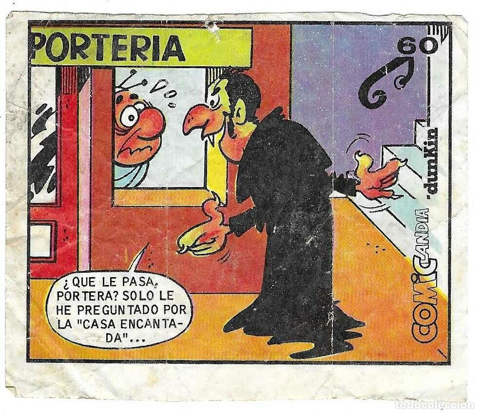 Coleccionismo cromos antiguos: DUNKIN -- COMICLANDIA -- N&ordm; 60 13 RUE DEL PERCEBE - Foto 1