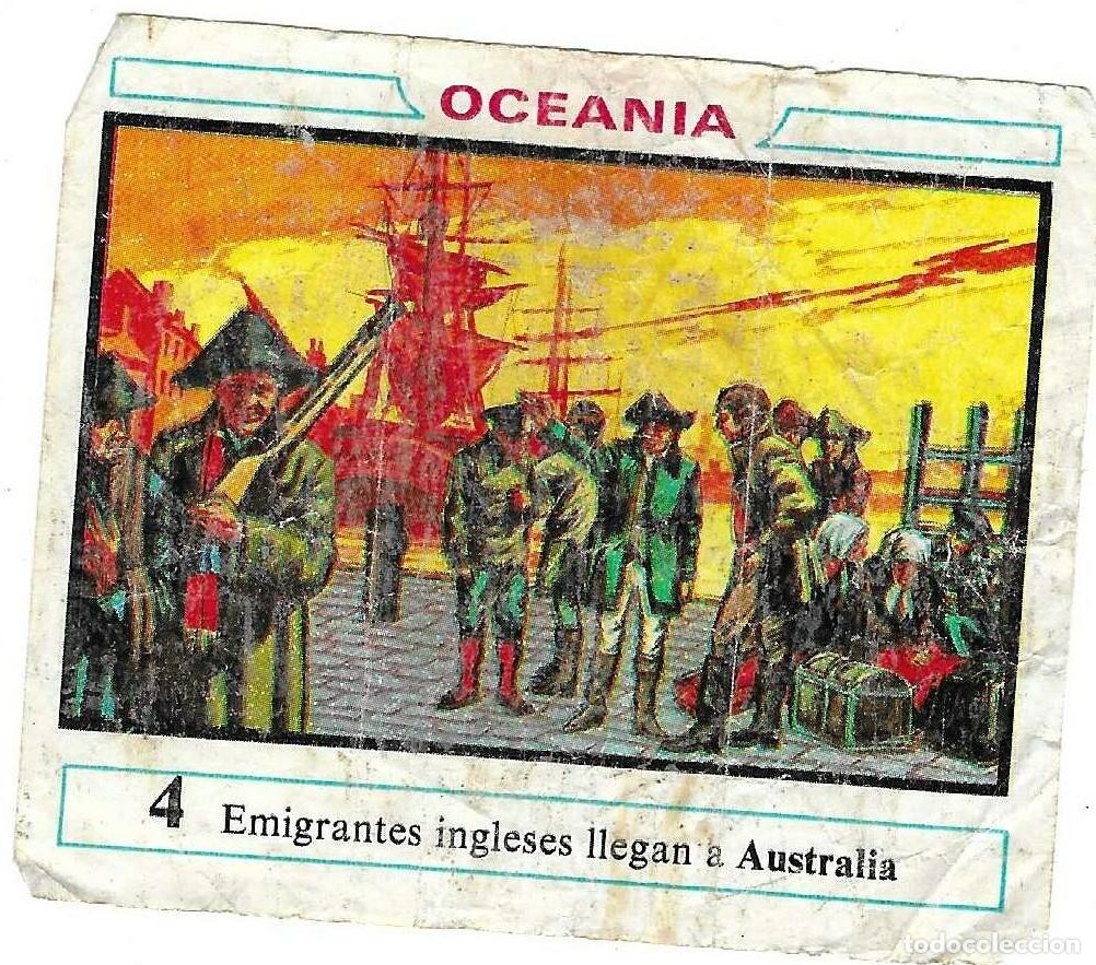Coleccionismo cromos antiguos: DUNKIN -- OCEANIA -- N&ordm; 4 - Foto 1