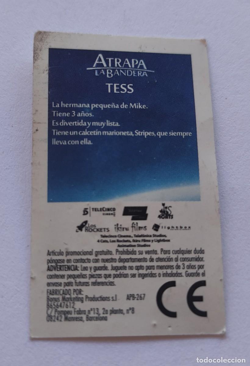Coleccionismo cromos antiguos: CROMO ATRAPA LA BANDERA TESS RISI - Foto 2