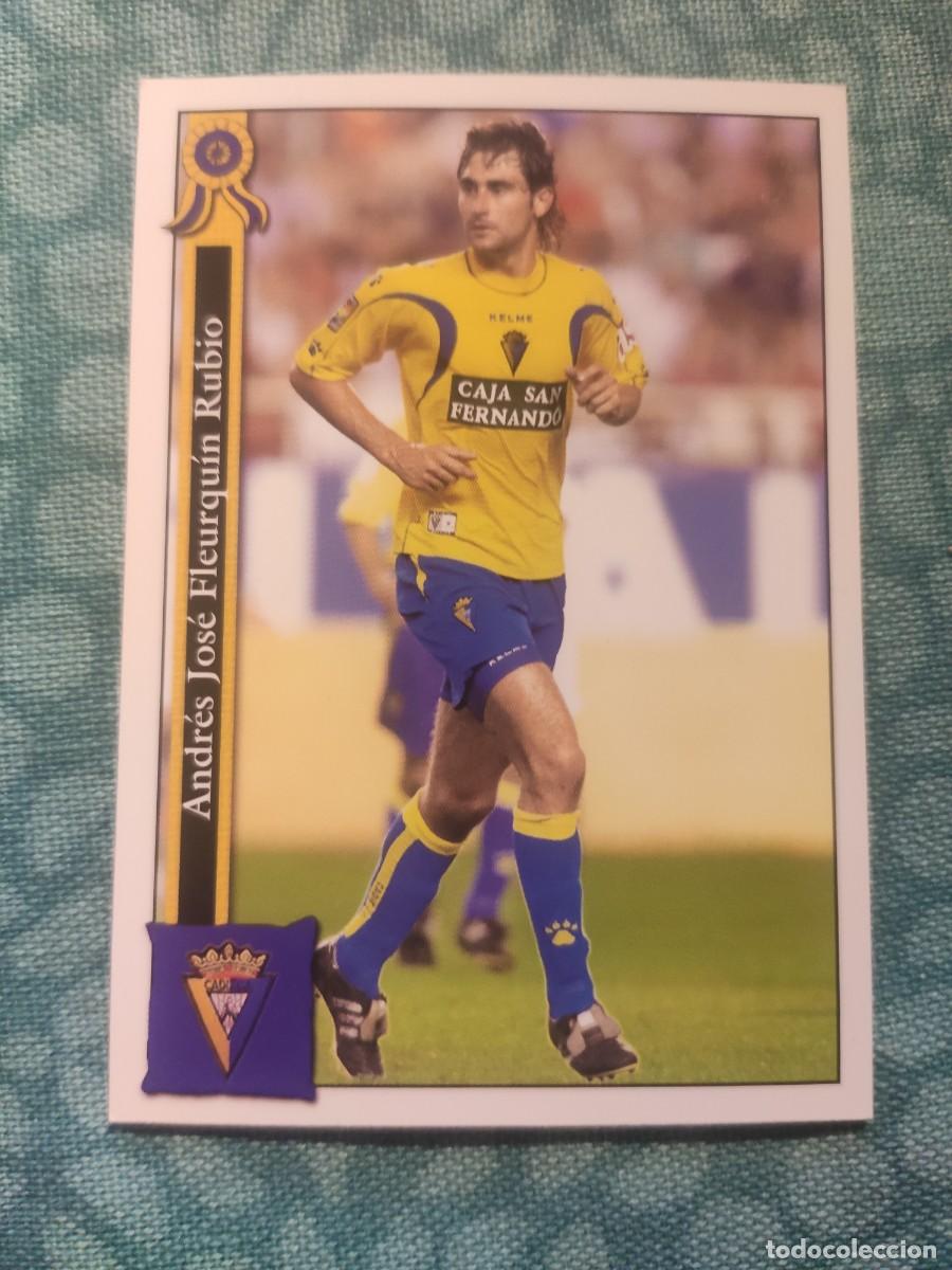 Sammeln alte Sammelbilder: 474 MUNDICROMO 2006 FLEURQUIN - CADIZ -- 2005 FICHAS 05 06