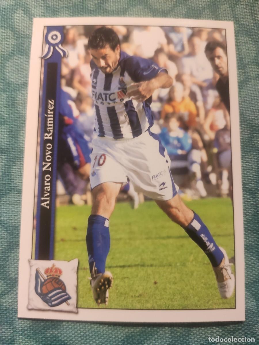 Sammeln alte Sammelbilder: 621 MUNDICROMO 2006 A. NOVO - REAL SOCIEDAD -- 2005 FICHAS 05 06