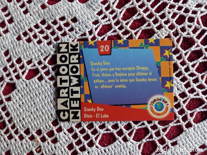 Coleccionismo cromos antiguos: hanna barbera cartoon network scooby doo dixie pixie 20 - Foto 2