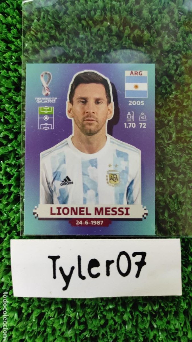 Coleccionismo cromos antiguos: MESSI ARGENTINA QATAR 2022 PANINI - Foto 1