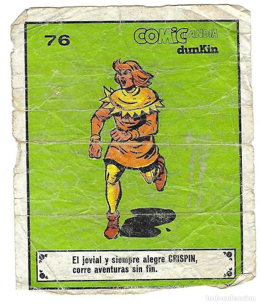 Coleccionismo cromos antiguos: DUNKIN -- COMICLANDIA -- N&ordm; 76 CRISP&Iacute;N - Foto 1
