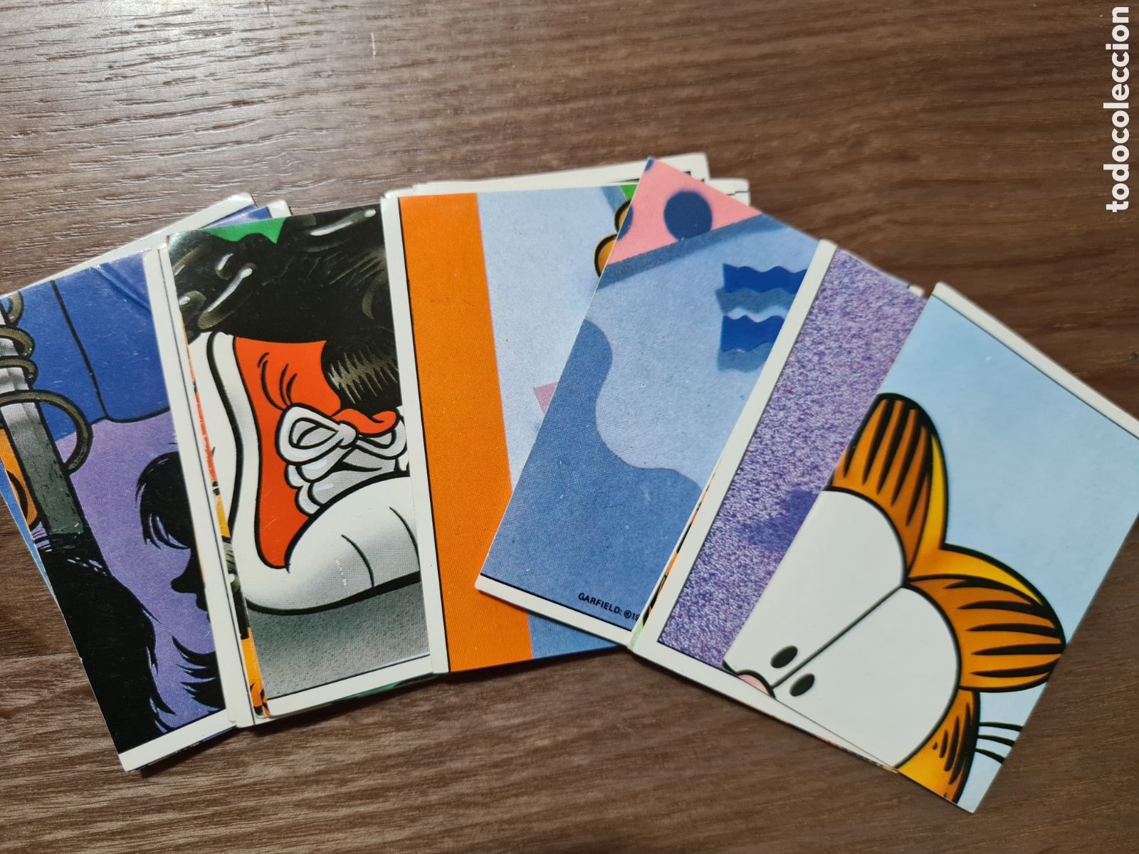 Coleccionismo cromos antiguos: LOTE CROMOS GARFIELD PANINI